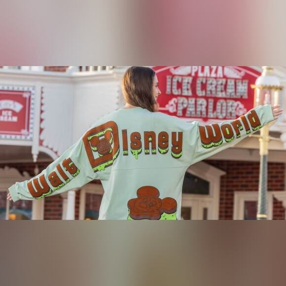 Disney WDW Chocolate Mint Mickey Ice Spirit Jersey XS - Picture 2 of 8